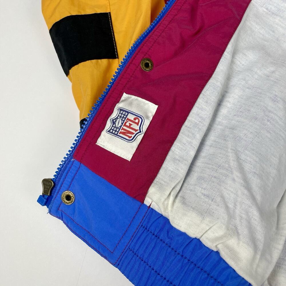 Rare vintage 1995 Apex Proline Super Bowl XXlX NFL jacket Small 49ers Vs Charger - Picture 11 of 15